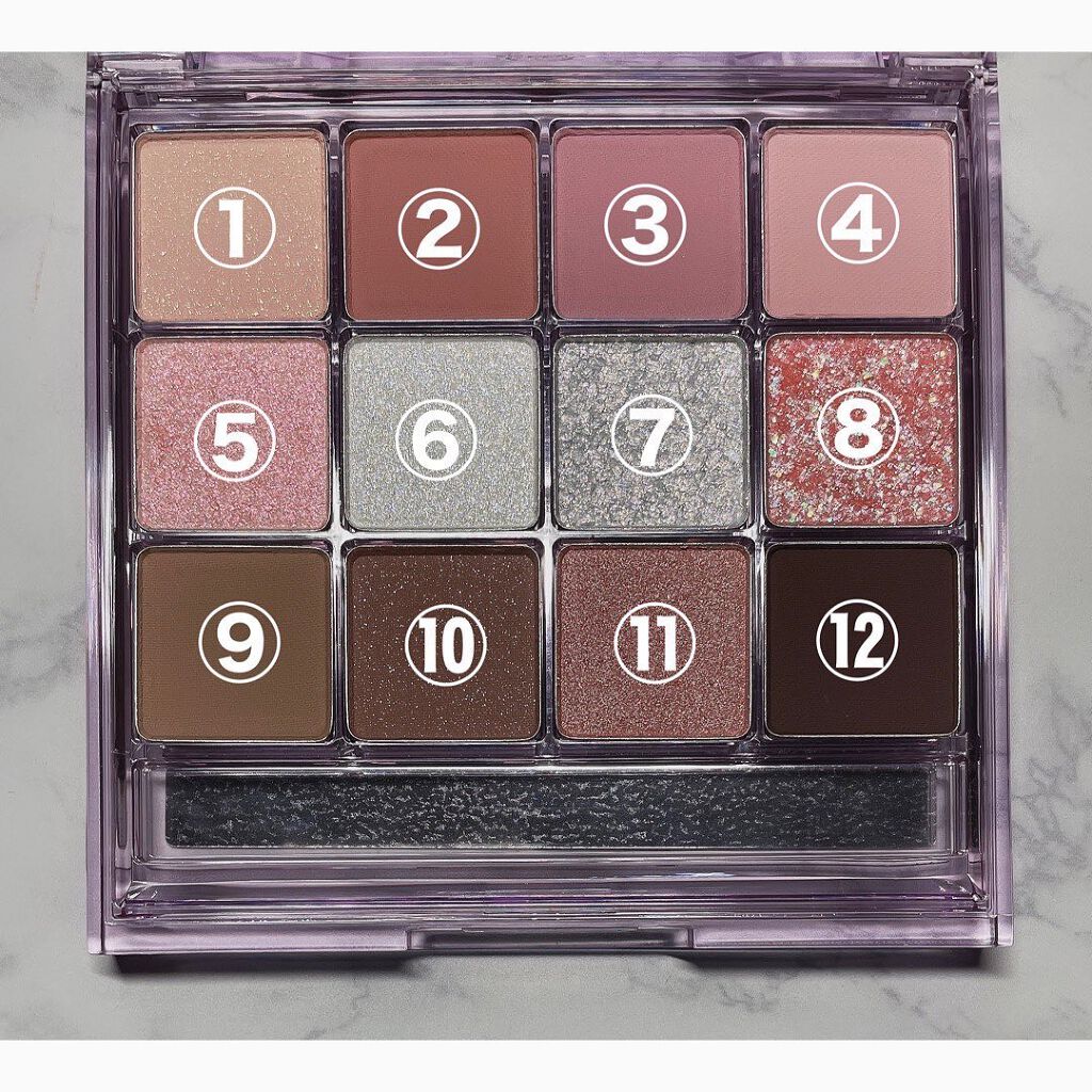 グラムチェンジマルチパレット/A.BLACK/マルチパレットを使ったクチコミ(2枚目)