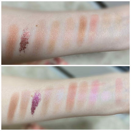 プロ ダズリング アイパレット グリッツ シャワー/CLIO/アイシャドウパレットを使ったクチコミ(3枚目)