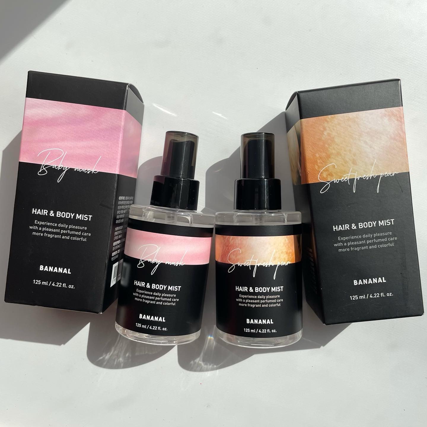 パフュームド ヘア＆ボディミスト Sweet Fresh Pear/BANANAL/ヘアミストを使ったクチコミ（1枚目）