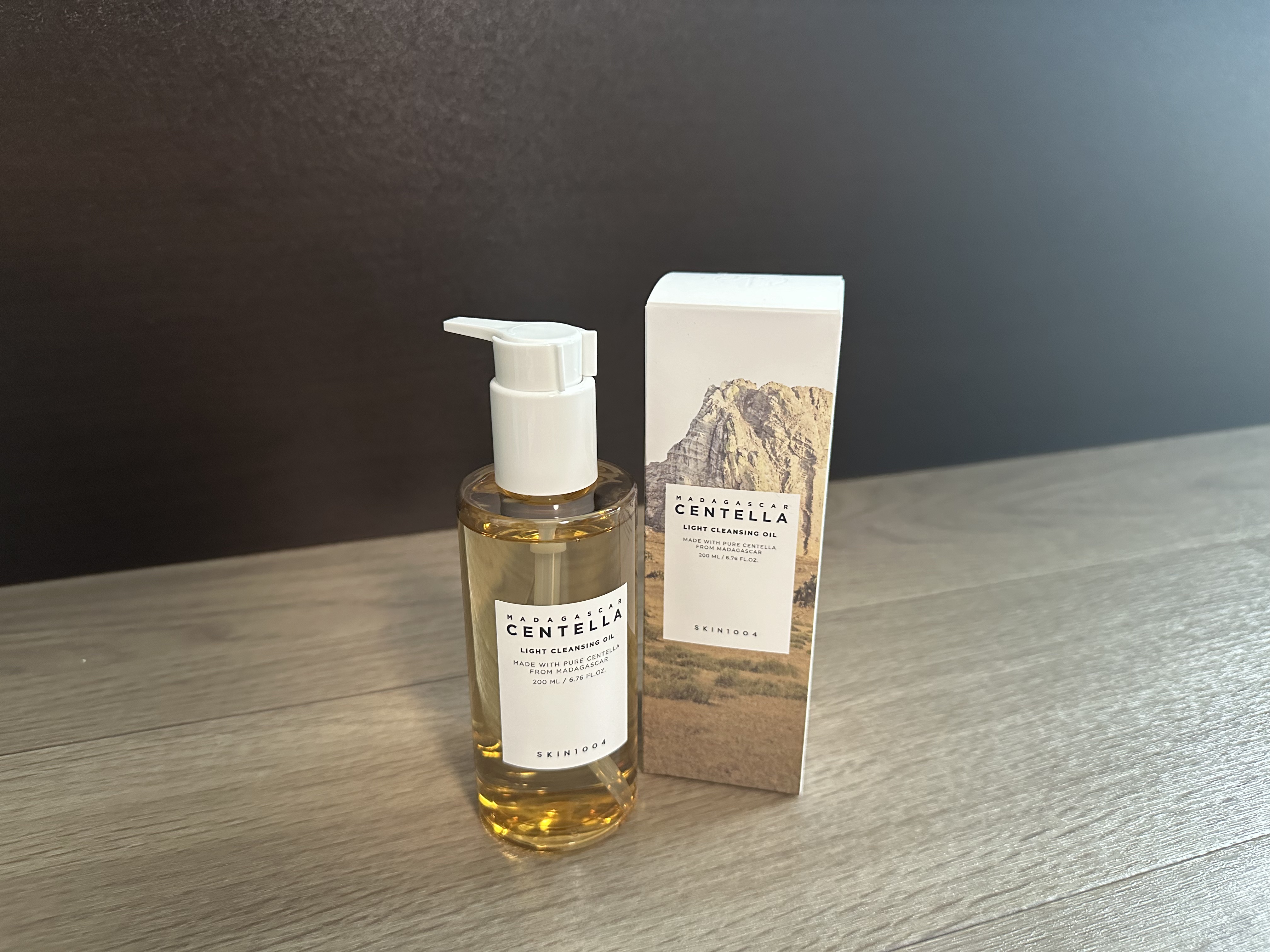 センテラ ライトクレンジングオイル/SKIN1004/オイルクレンジングを使ったクチコミ（1枚目）