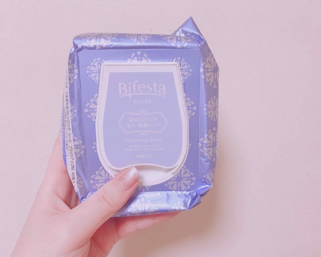 ミセラークレンジングシート ブライトアップ/ビフェスタ/クレンジングシートを使ったクチコミ（1枚目）