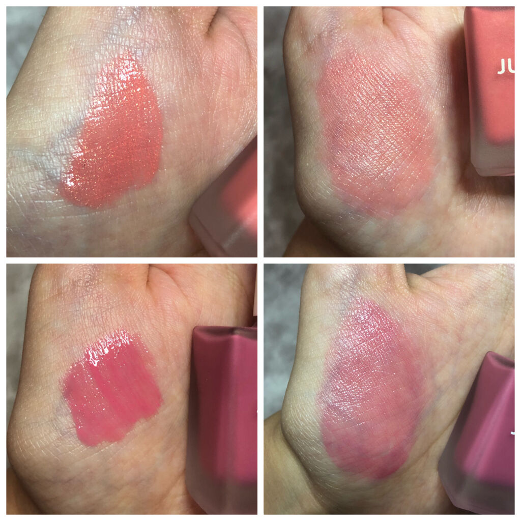 ジューシー パン ウォーター ブラッシャー PK04 GRAPEFRUIT/A’pieu/リキッドチークを使ったクチコミ（2枚目）