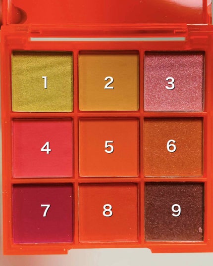 UR GLAM BLOOMING EYE COLOR PALETTE/U R GLAM/アイシャドウパレットを使ったクチコミ(2枚目)