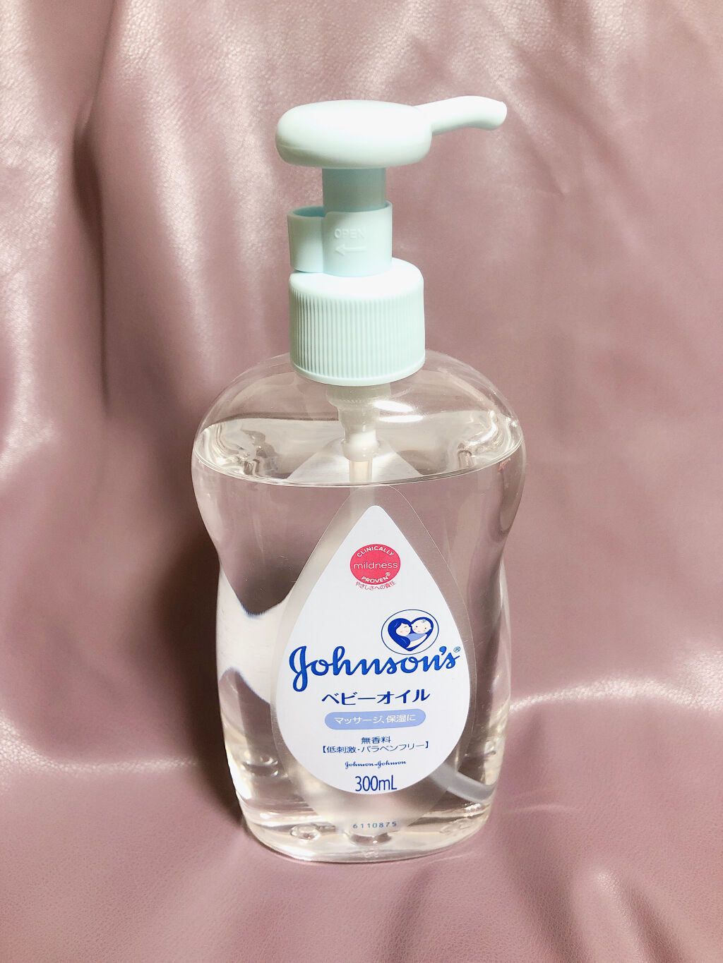 ジョンソン ベビーオイル 無香料/ジョンソンベビー/ボディオイルを使ったクチコミ（1枚目）