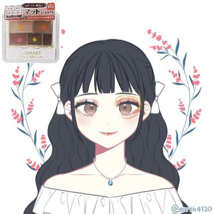 3wayスリムシェードライナー/キャンメイク/リキッドアイライナーを使ったクチコミ(2枚目)