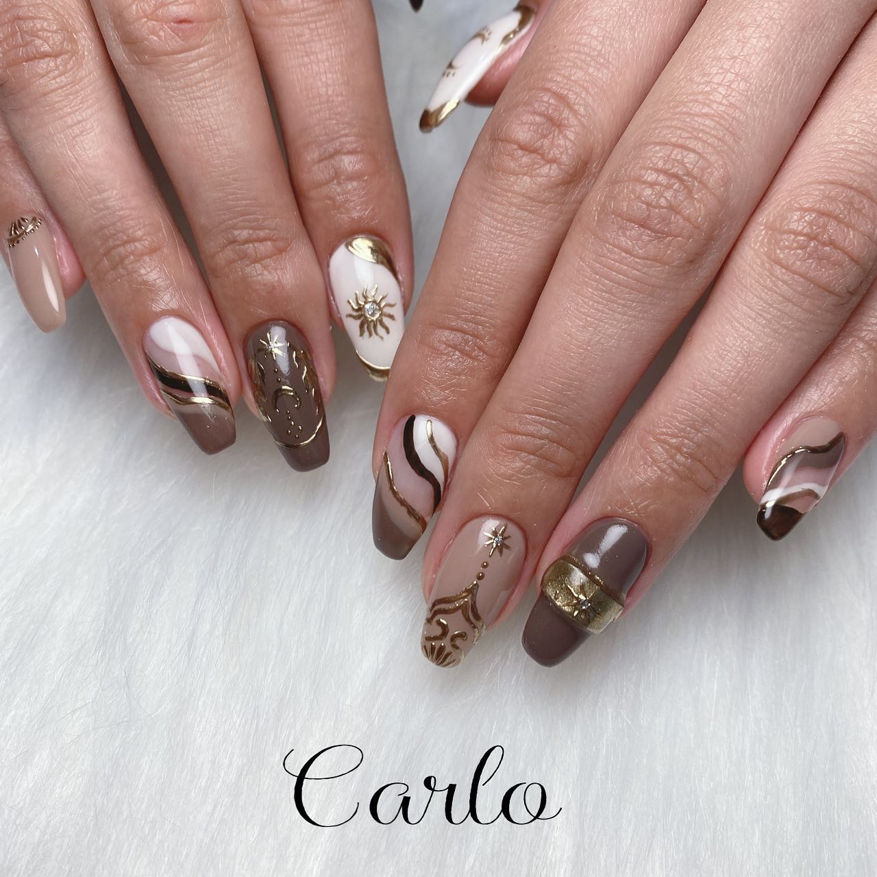 YUKA on LIPS 「150minart..#狭山ヶ丘ネイルサロン#小手指ネイルサロ..」(1枚目)