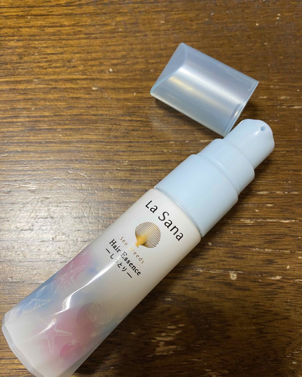 海藻 ヘア エッセンス ウォータリーサボンの香り/ラサーナ/ヘアオイルを使ったクチコミ(2枚目)