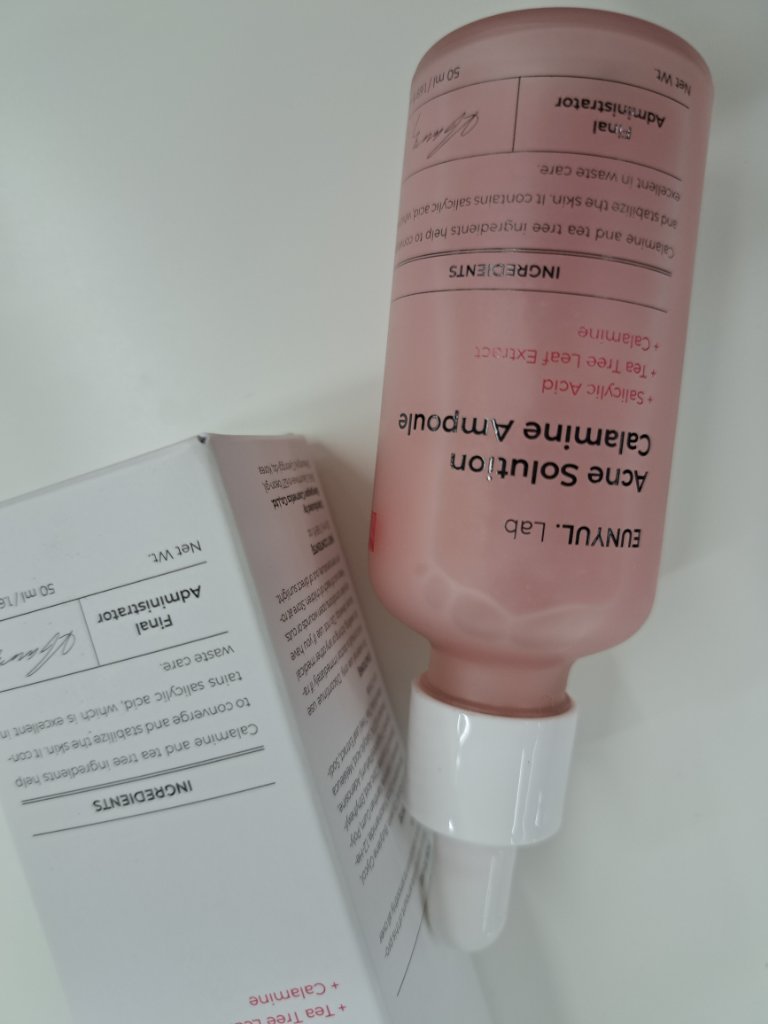 ラボアクネソリューションカラミンアンプル/EUNYUL/美容液を使ったクチコミ（1枚目）