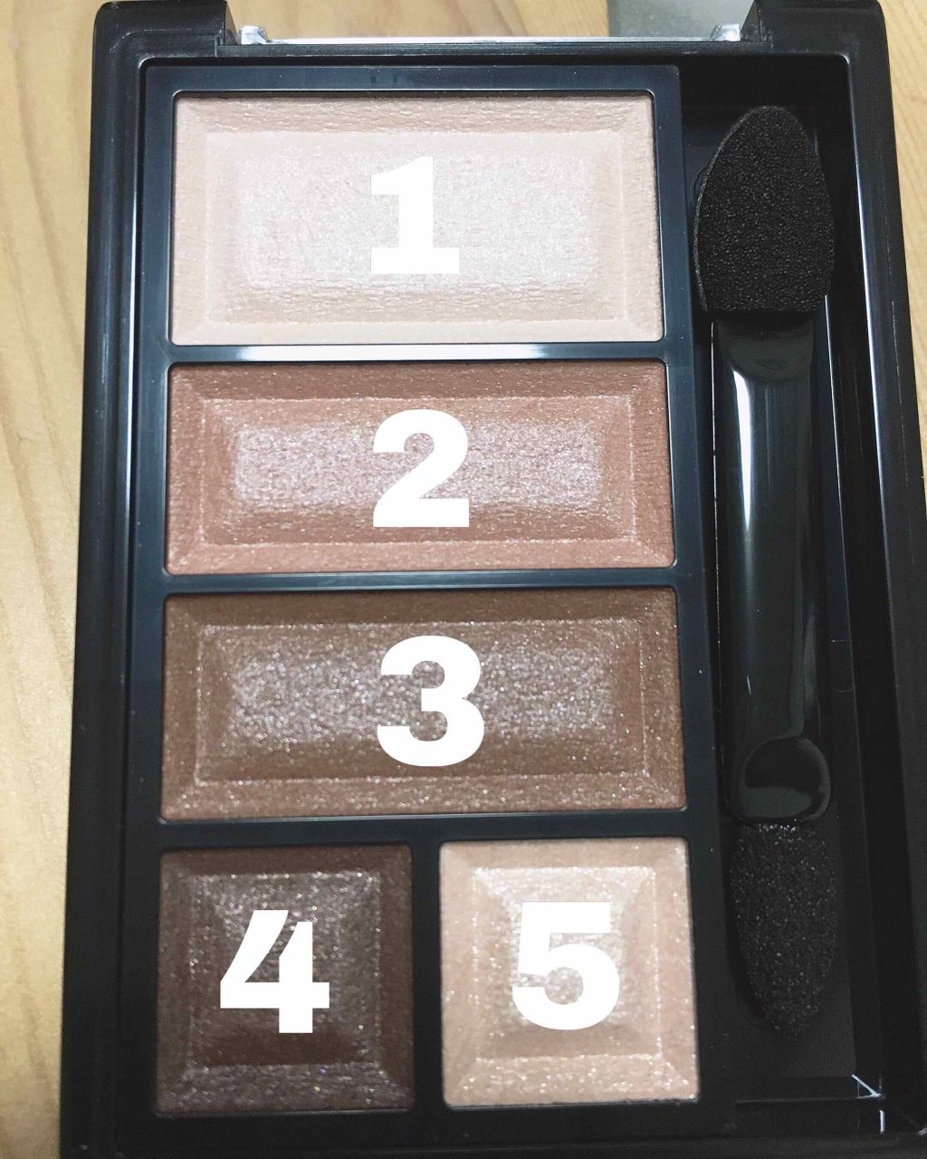 ショコラスウィート アイズ/リンメル ロンドン/アイシャドウパレットを使ったクチコミ（2枚目）