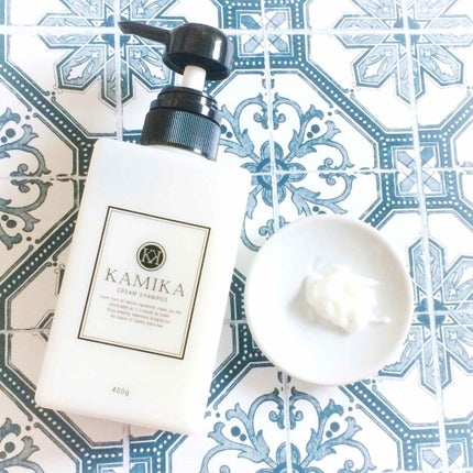 黒髪クリームシャンプー/KAMIKA/シャンプー・コンディショナーを使ったクチコミ(1枚目)