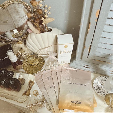 ルミナスマスク (ケアクリーム付き) /cerXcer/シートマスク・パックを使ったクチコミ(1枚目)