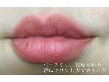 ヌーディーベルベットリップ/wakemake/口紅を使ったクチコミ(6枚目)