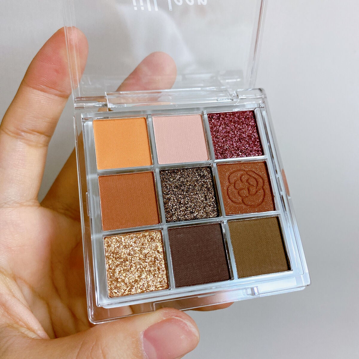 シャイニング9色ミニアイシャドウパレット/jill leen./アイシャドウパレットを使ったクチコミ(2枚目)