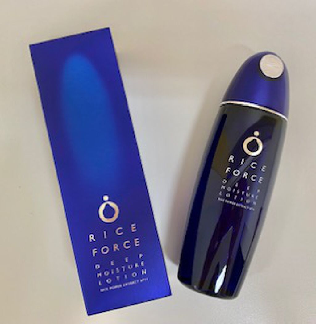 ディープモイスチュアローション/ライスフォース/化粧水を使ったクチコミ(1枚目)