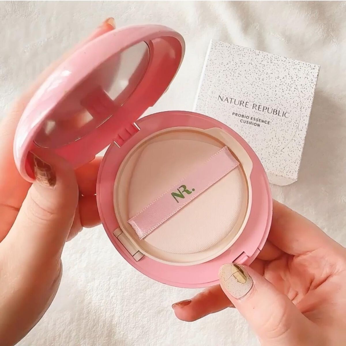 PROBIOエッセンスクッション/ネイチャーリパブリック/クッションファンデーションを使ったクチコミ(3枚目)