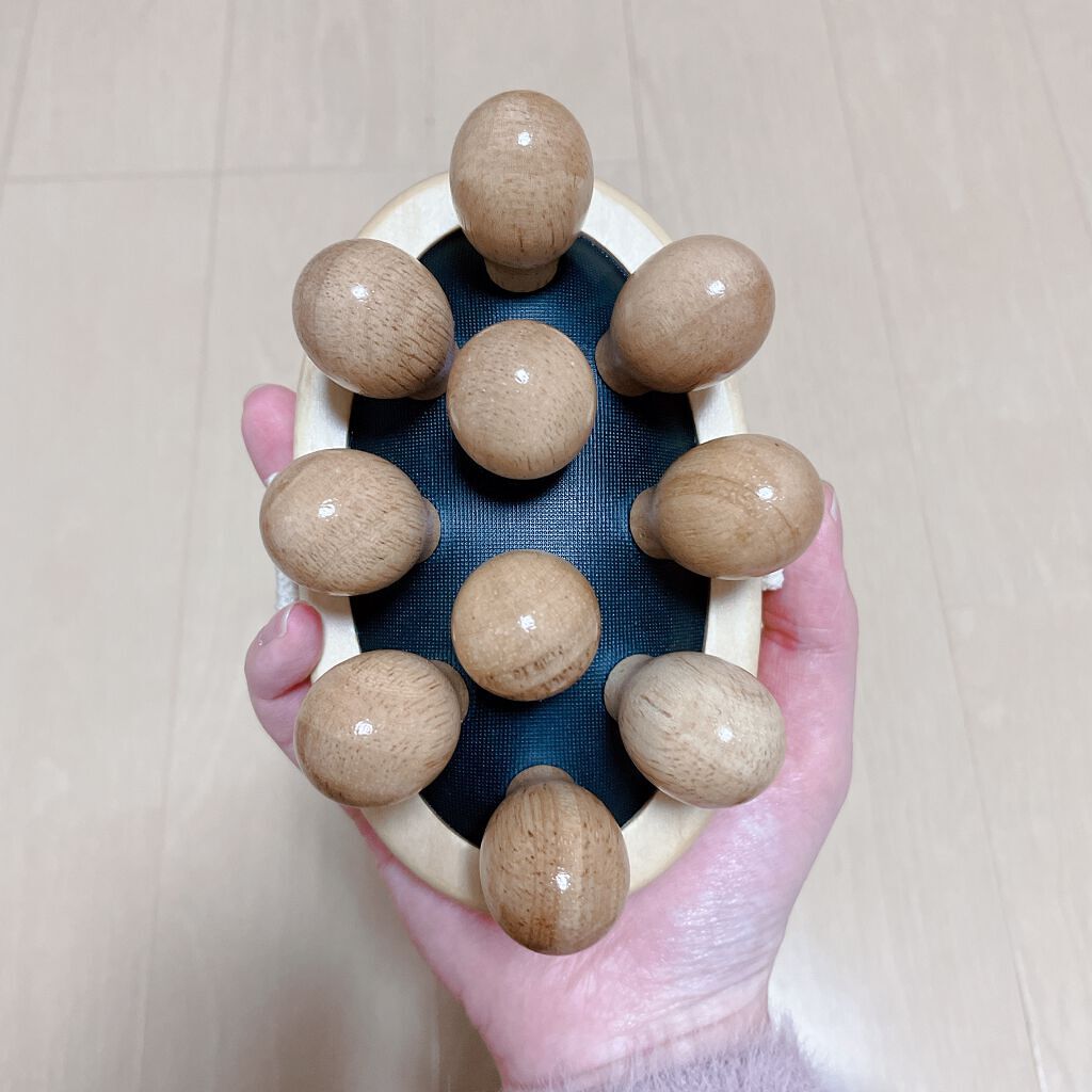 ツボマッサージローラー (コットンバッグ入り)/ニールズヤード レメディーズ/ボディローラーを使ったクチコミ(2枚目)