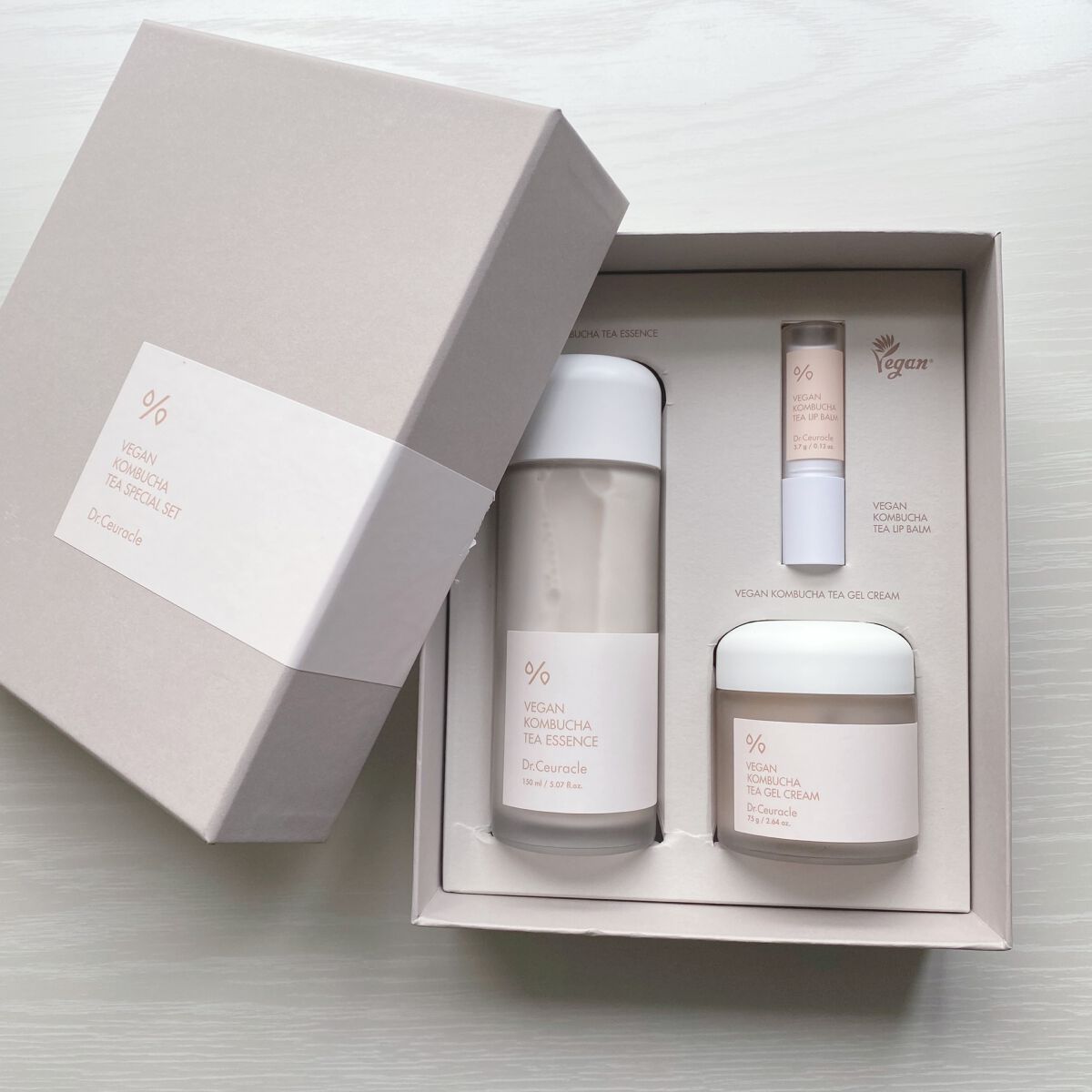 ビーガン コンブチャ ティー ジェル クリーム/Dr.Ceuracle/フェイスクリームを使ったクチコミ（1枚目）