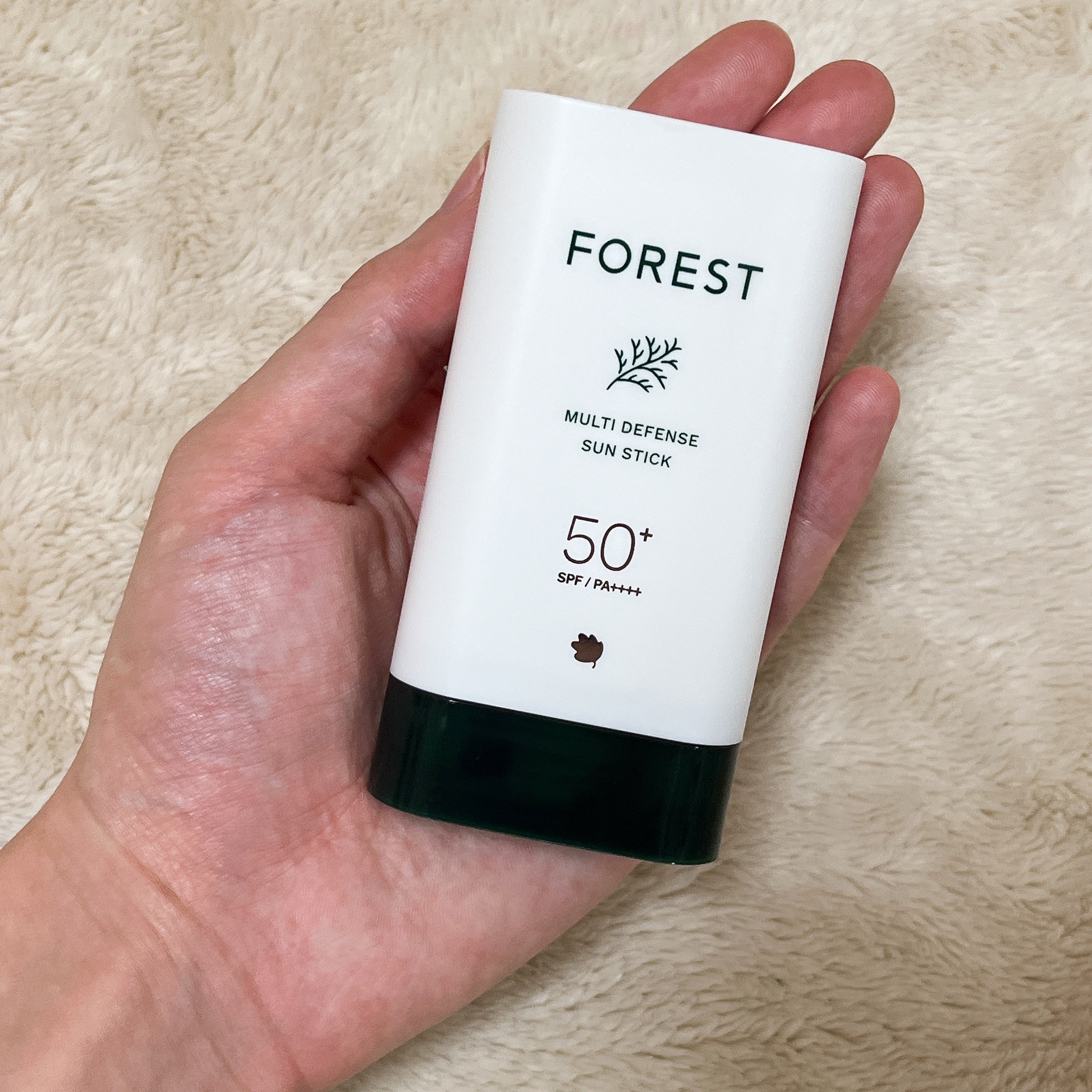 マルチディフェンスUVスティック/FoRest by Greenfinger/日焼け止めスティックを使ったクチコミ（3枚目）