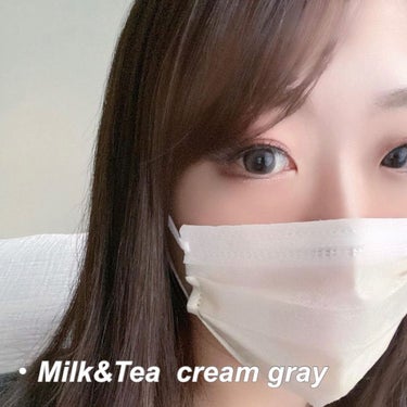 Milk&Tea/chuu LENS/カラーコンタクトレンズを使ったクチコミ（9枚目）