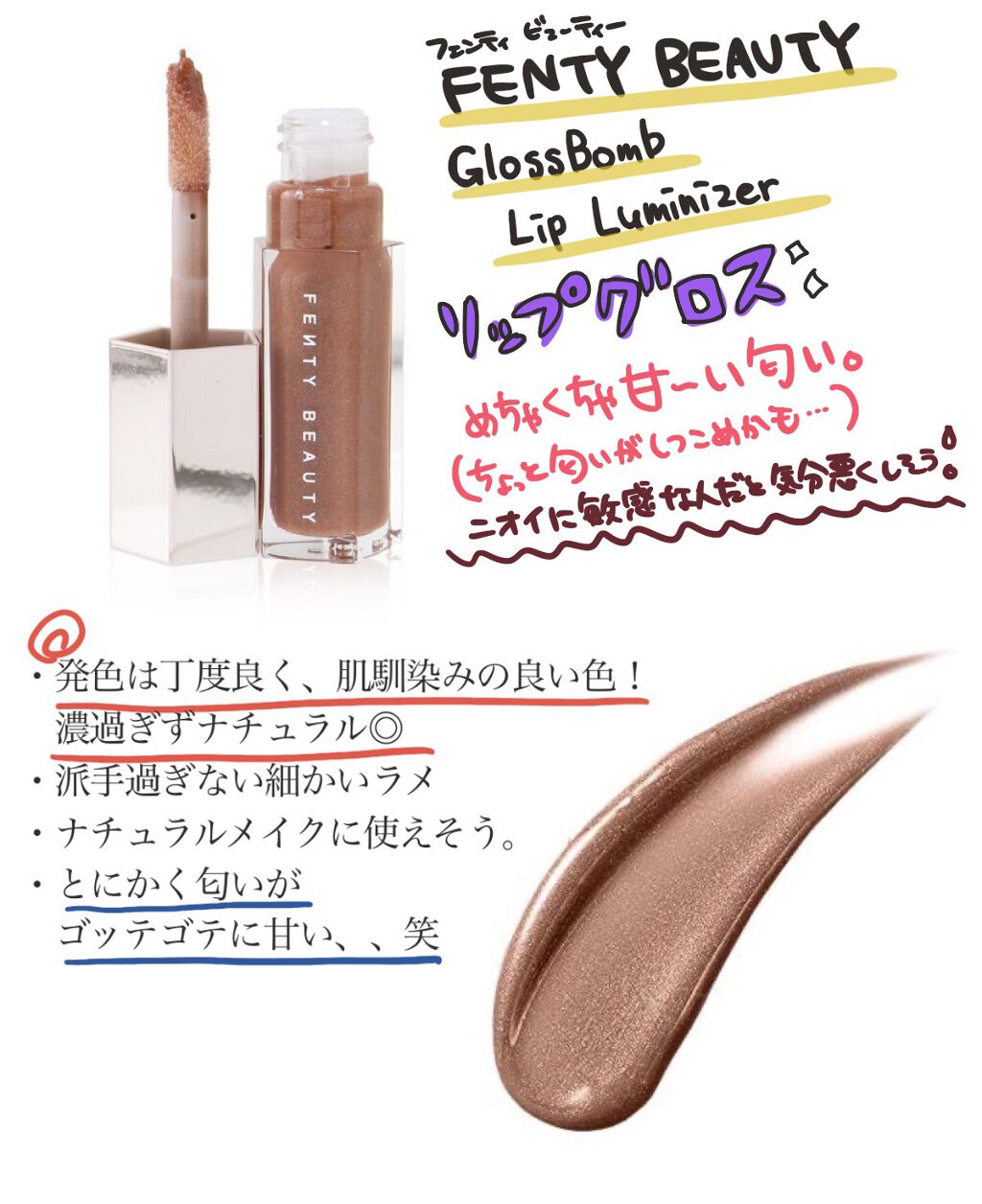 新品未使用品　Fenty Beauty Hiar リアーナ リアーナプロデュース！日本未発売コスメ【FENTY BEAUTY】のハイライト