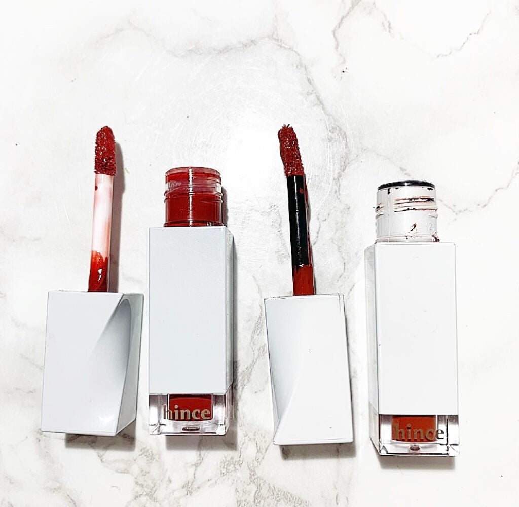 ムードインハンサーリキッドグロウ/hince/口紅を使ったクチコミ(2枚目)