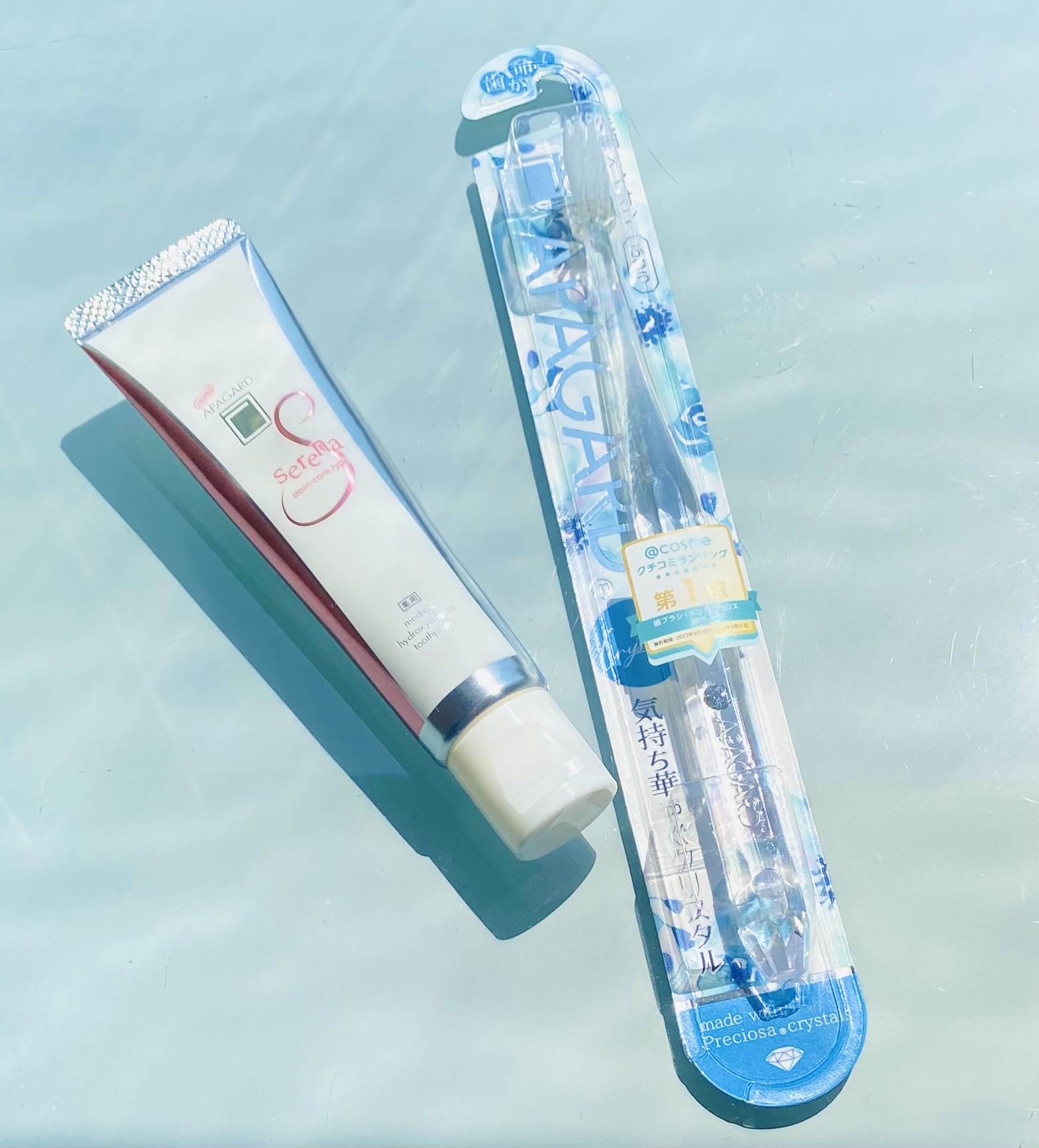 アパガードクリスタル歯ブラシ/アパガード/歯ブラシを使ったクチコミ（1枚目）