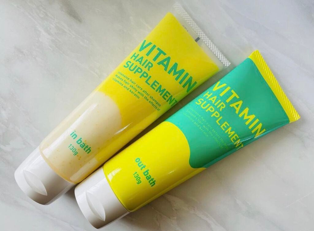 ビタミンヘアサプリ in bath/コジット/洗い流すヘアトリートメントを使ったクチコミ(1枚目)