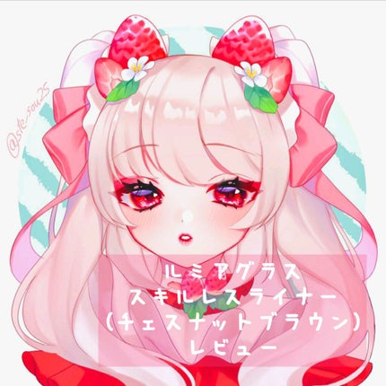 スキルレスライナー/LUMIURGLAS/リキッドアイライナーを使ったクチコミ(1枚目)