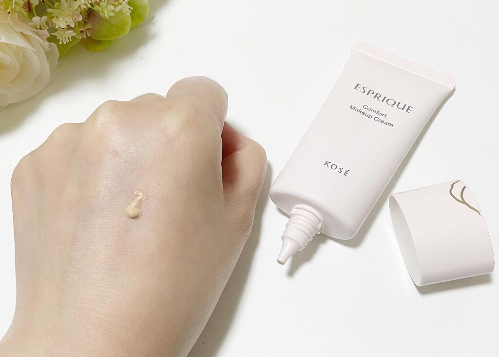 コンフォート メイククリーム〈色つき美容クリーム〉/ESPRIQUE/化粧下地を使ったクチコミ(2枚目)