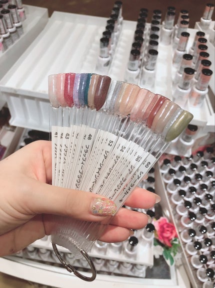 ジェルネイルDA 51 シアーシャインピーチ/IDATE/ジェルネイルを使ったクチコミ(2枚目)