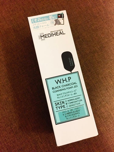 W.H.P ブラックチャコール クレンジングフォーム JEX（80ｍL）/MEDIHEAL/洗顔フォームを使ったクチコミ（1枚目）