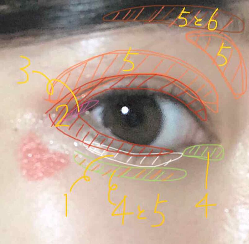 マイリトルナッツ ファンタスティック カラーアイズ/ETUDE/アイシャドウパレットを使ったクチコミ(3枚目)