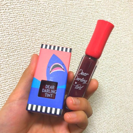 ディアダーリン ウォータージェルティント (アイスティント)/ETUDE/口紅を使ったクチコミ(1枚目)