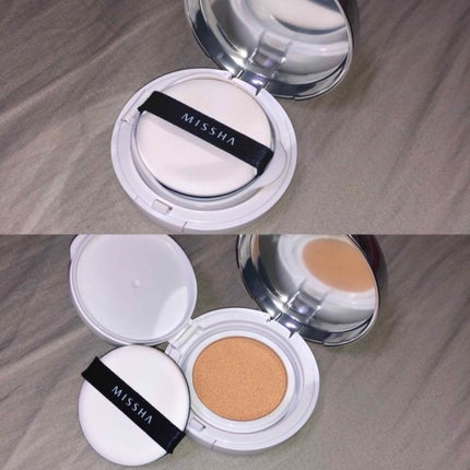 M クッション ファンデーション(モイスチャー)/MISSHA/クッションファンデーションを使ったクチコミ(2枚目)