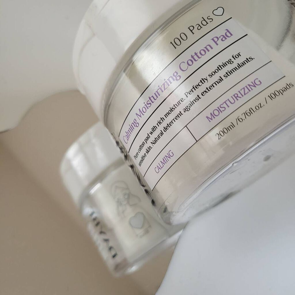 カーミング モイスチャライジング コットンパッド/DAYBE/トナーパッドを使ったクチコミ(1枚目)