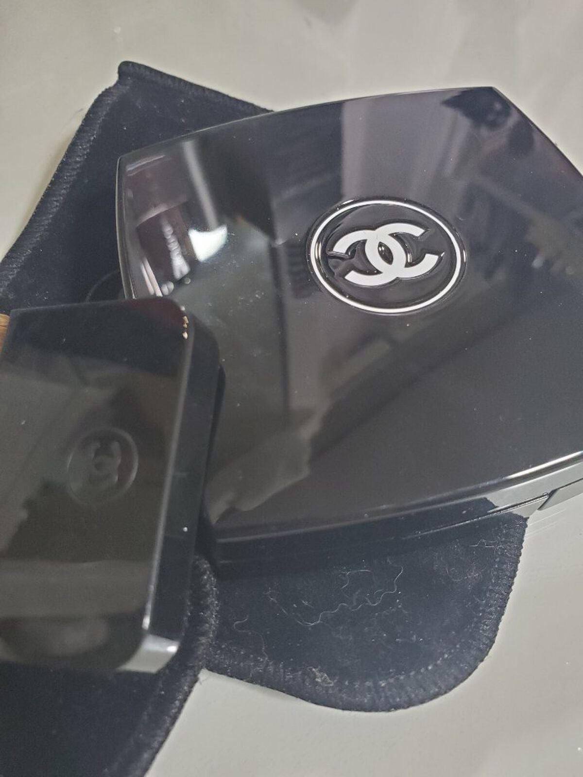 プードゥル ルミエール グラッセ/CHANEL/プレストパウダーを使ったクチコミ(1枚目)