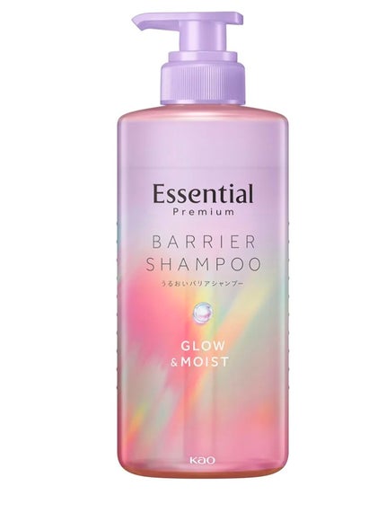 エッセンシャル プレミアム うるおいバリアシャンプー/コンディショナー グロウ&モイスト/エッセンシャル/市販シャンプーを使ったクチコミ(1枚目)