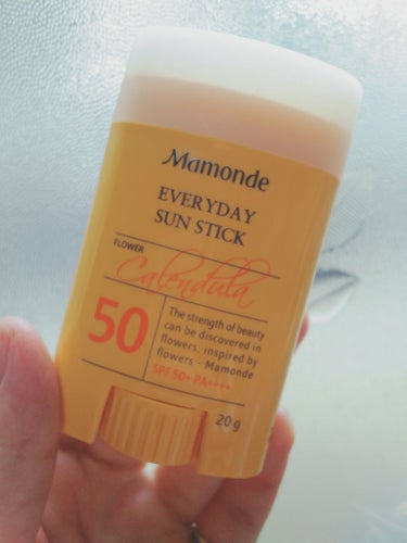 Everyday Sun Stick/Mamonde/日焼け止め・UVケアを使ったクチコミ（1枚目）