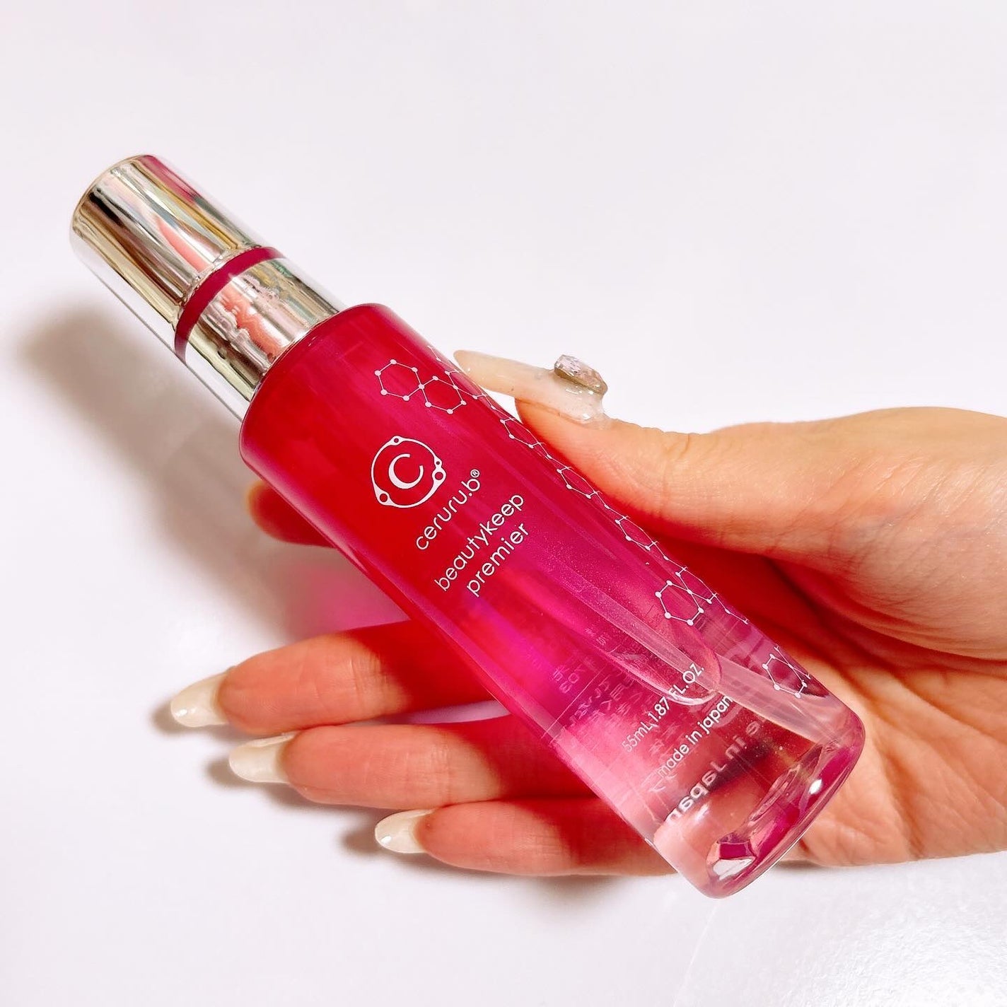 LENA on LIPS 「.▷ceruru.b/セルルビューティキーププレミアメイク後、..」(2枚目)