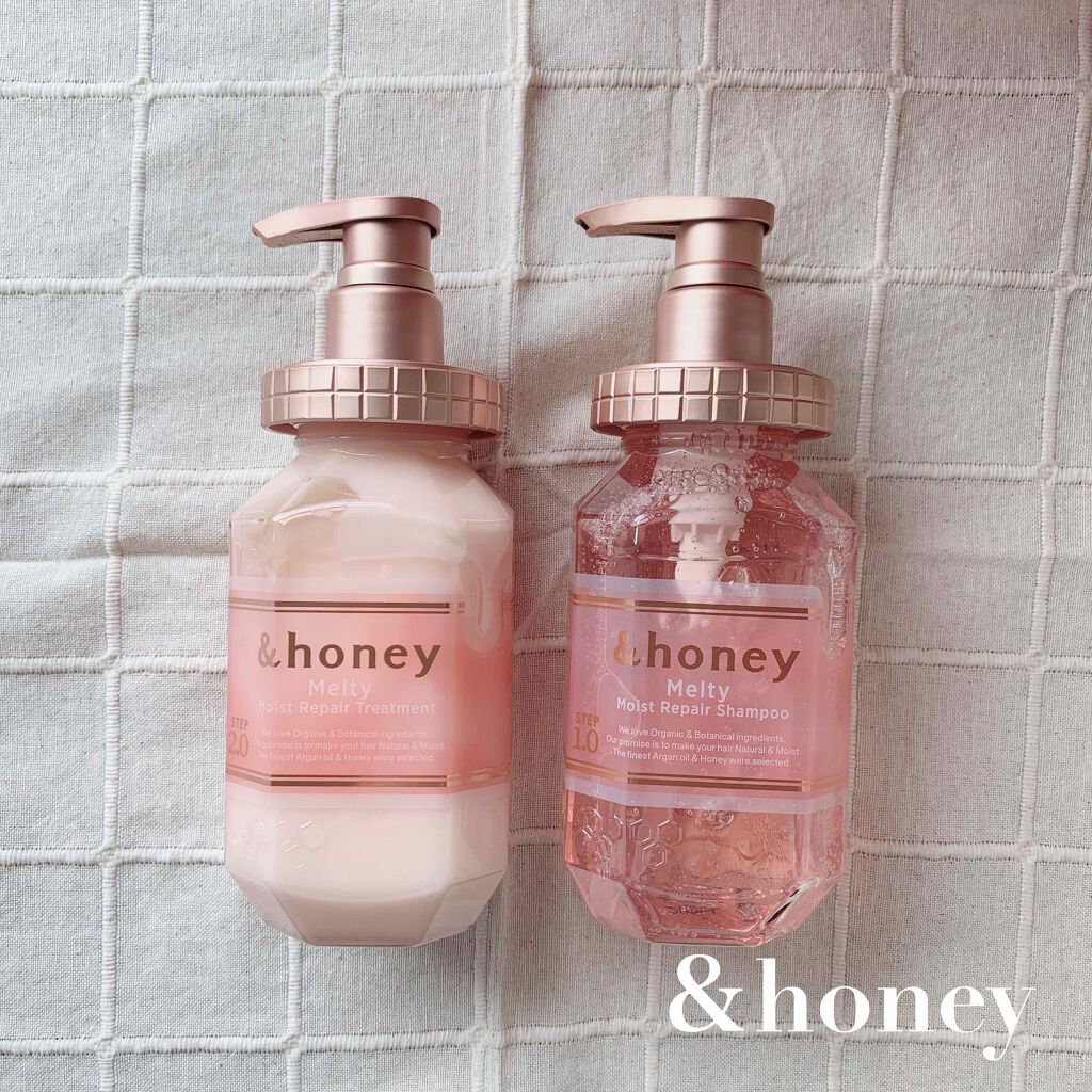 &honey Melty モイストリペア シャンプー1.0/モイストリペア ヘアトリートメント2.0/&honey/市販シャンプーを使ったクチコミ(1枚目)