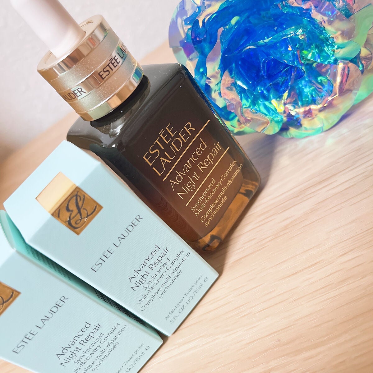 アドバンス ナイト リペア SMR コンプレックス/ESTEE LAUDER/美容液を使ったクチコミ(2枚目)