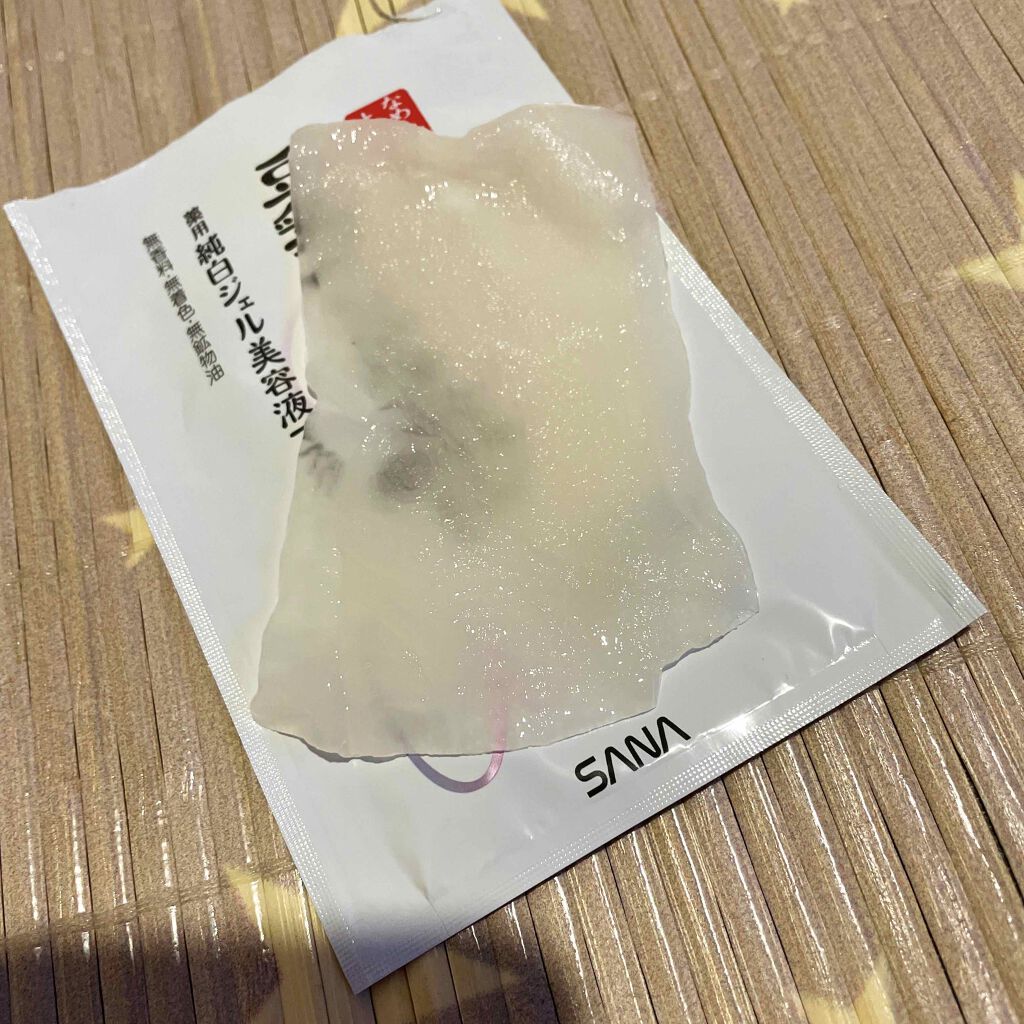 美白ジェル美容液マスク ’20/なめらか本舗/シートマスク・パックを使ったクチコミ(3枚目)