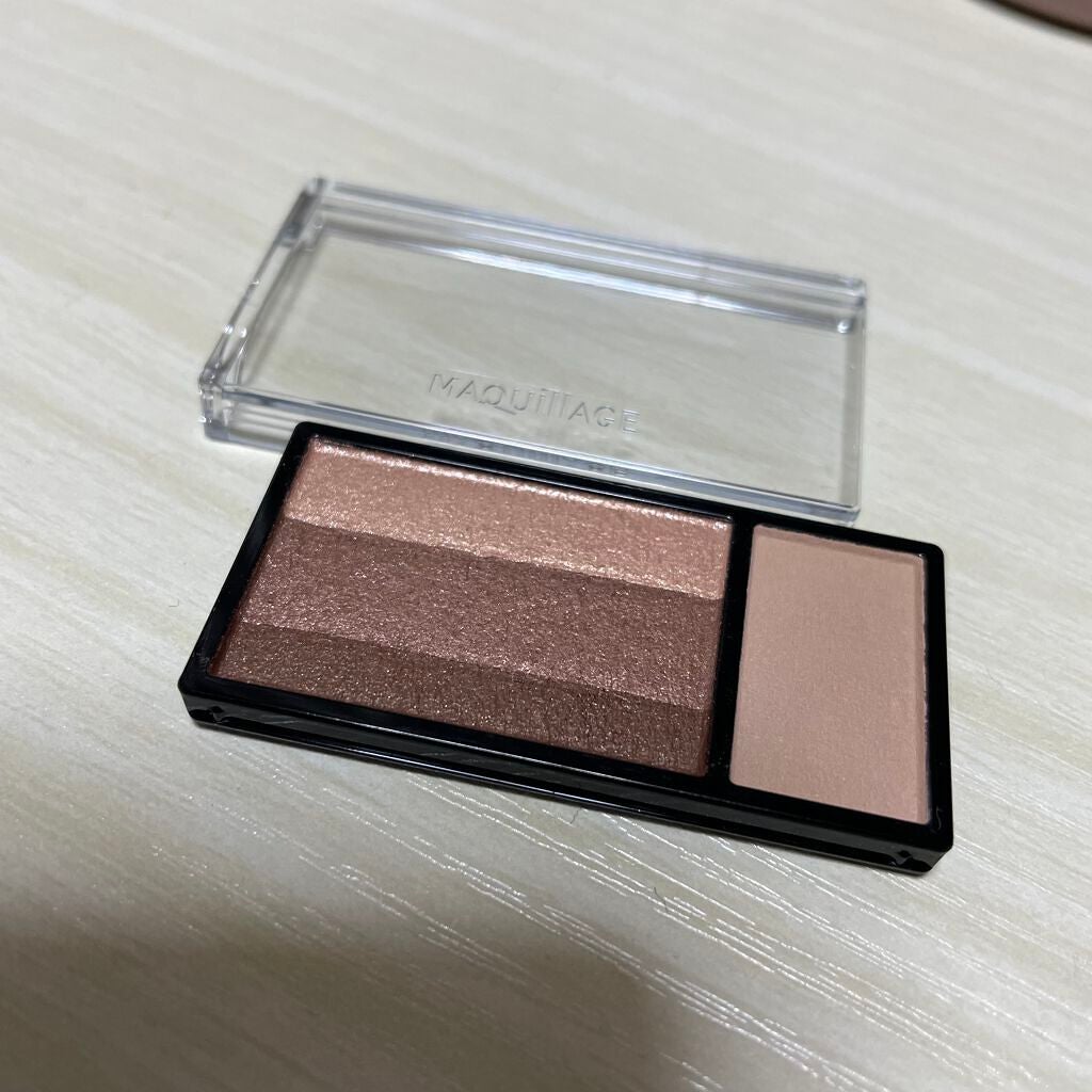 ドラマティックアイカラー (マルチ)/マキアージュ/マルチパレットを使ったクチコミ(2枚目)