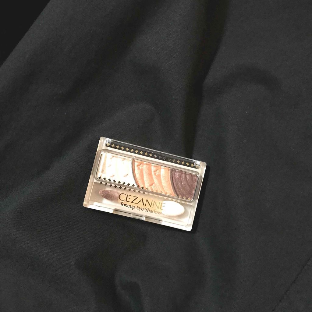 トーンアップアイシャドウ/CEZANNE/アイシャドウパレットを使ったクチコミ(1枚目)