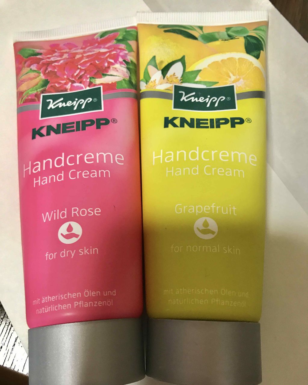 ハンドクリーム ワイルドローズの香り/クナイプ/ハンドクリームを使ったクチコミ（1枚目）