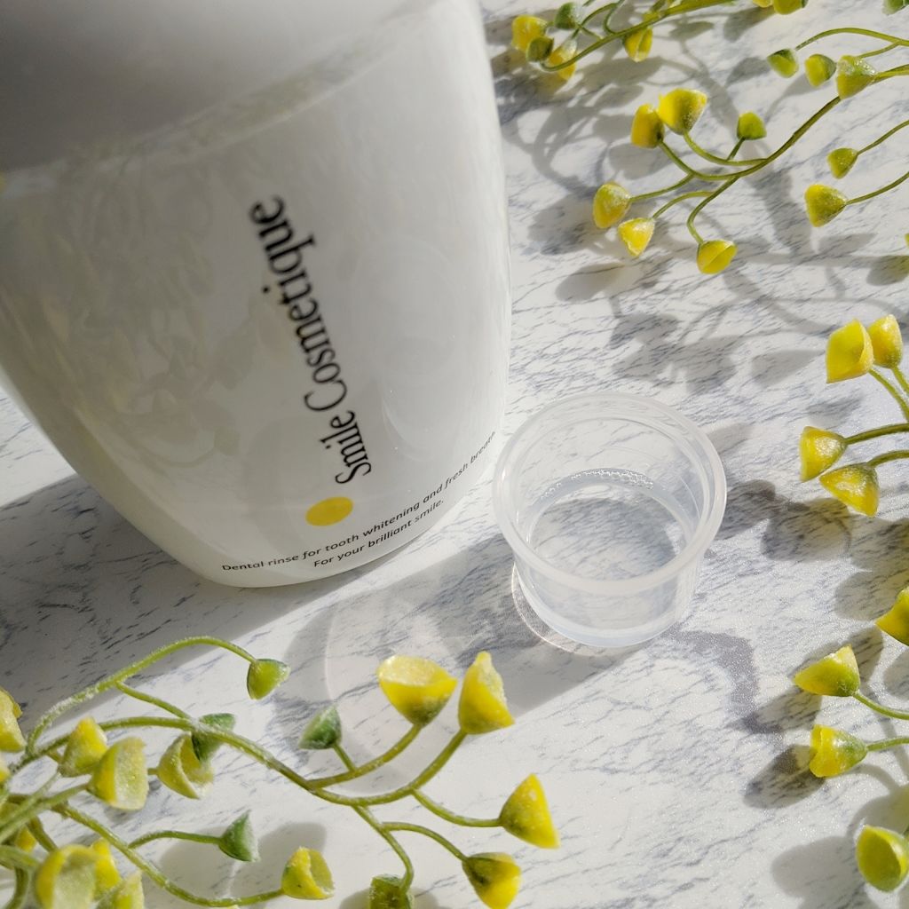 ホワイトニングデンタルリンス/Smile Cosmetique/歯磨き粉を使ったクチコミ(2枚目)