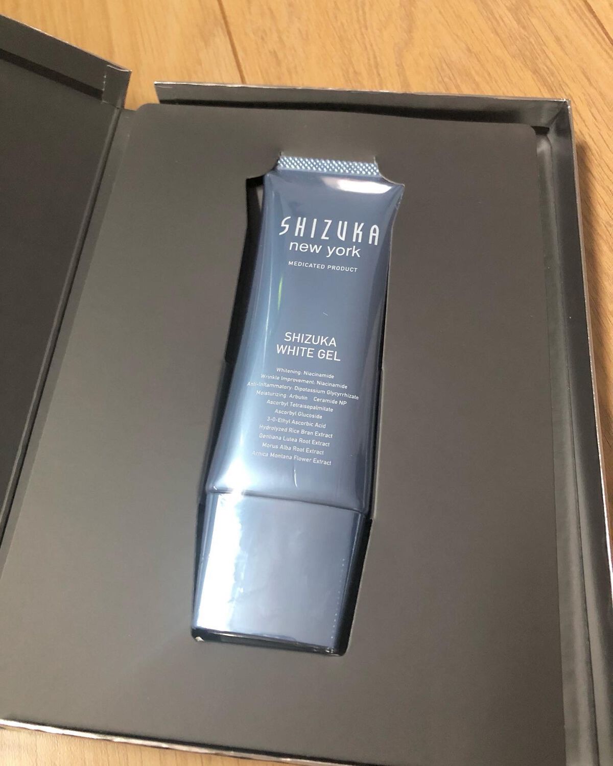 シズカホワイトゲル/Shizuka BY SHIZUKA NEWYORK/オールインワン化粧品を使ったクチコミ（3枚目）