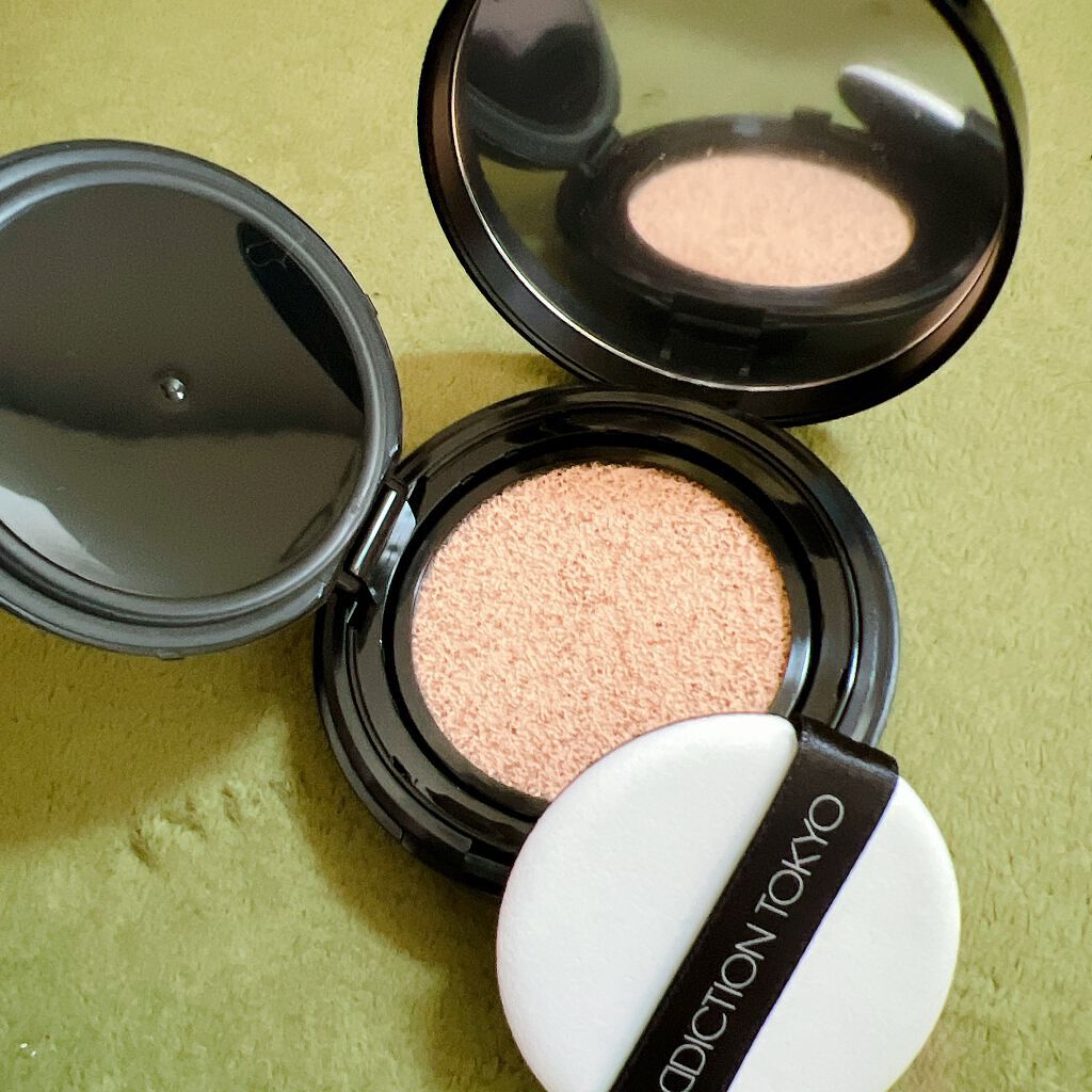 スキンリフレクト ラスティング UV クッションファンデーション/ADDICTION/クッションファンデーションを使ったクチコミ(2枚目)