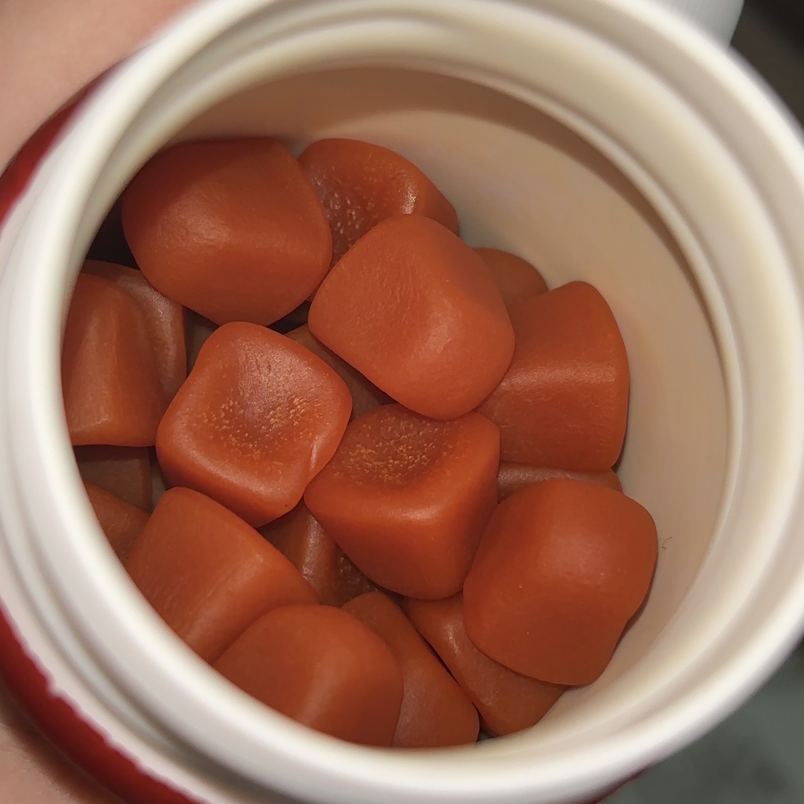 UHAグミサプリルテイン ミックスベリー味/UHA味覚糖/食品を使ったクチコミ（2枚目）