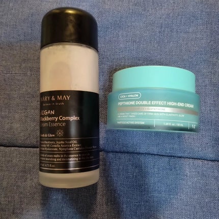 ヴィーガンブラックベリー コンプレックスクリームエッセンス/MARY&MAY/化粧水を使ったクチコミ(5枚目)